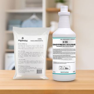 Kit Percarbonato de Sódio 100% Puro + EasyFresh Bouquet Roupas Brancas e Com Cheiro de Rico Spartan em Oferta na Shopee