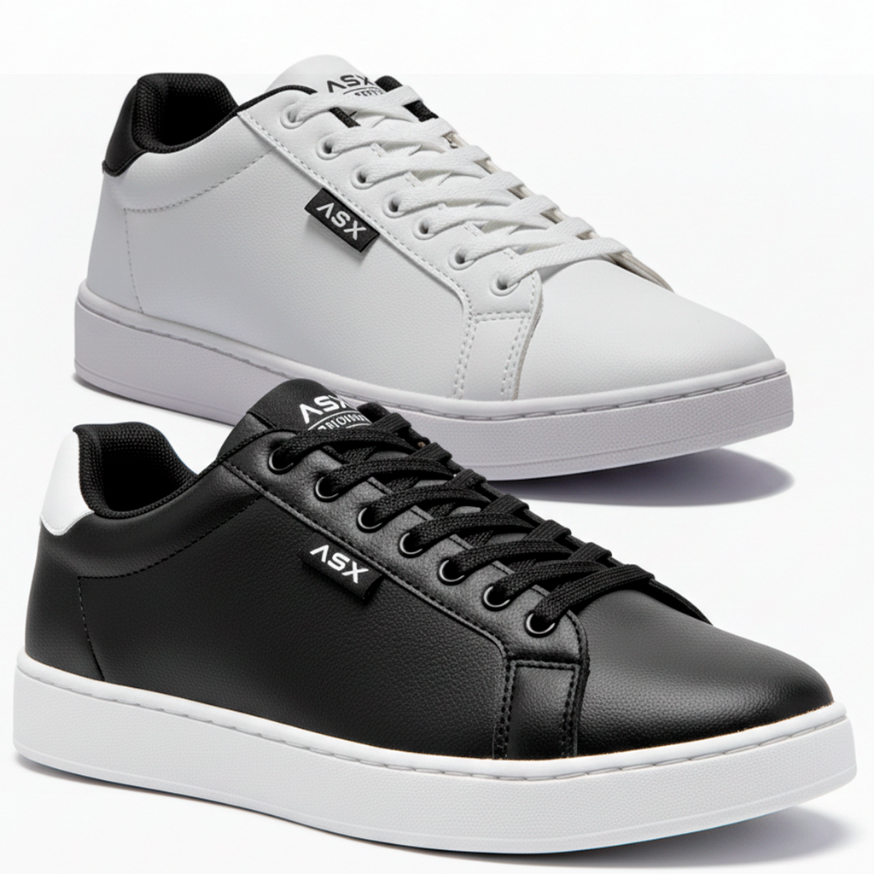 Kit 2 Tênis Unissex Masculino e Feminino Casual Super Macio Promoção