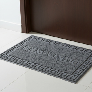 Tapete Bem Vindo Emborrachado Antiderrapante Porta Entrada em Oferta na Shopee