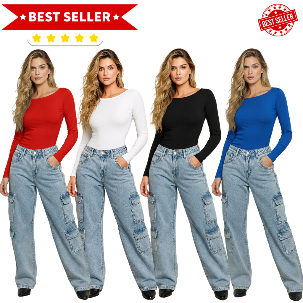 Camisa Feminina Térmica Proteção Segunda Pele Camiseta  Malha Fria Unissex Casual Manga Longa Lisa