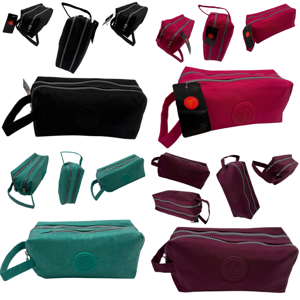 Estojo Escolar Grande Box com 2 Divisórias para Lápis com Alça