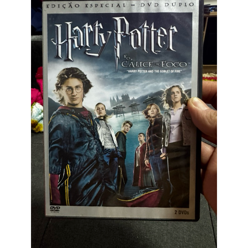 dvd duplo Harry Potter e o cálice de fogo - original - fotos reais