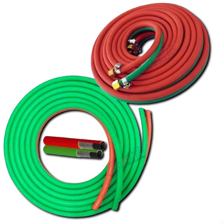 Mangueira Dupla Solda Oxi Acetileno Maçarico - 3m em Oferta na Shopee