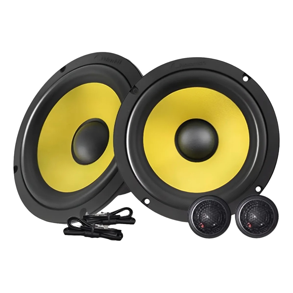 Kit Alto Falante Nakamichi NSJCS610 2Vias 6.5" 360WRMS 3Ohms