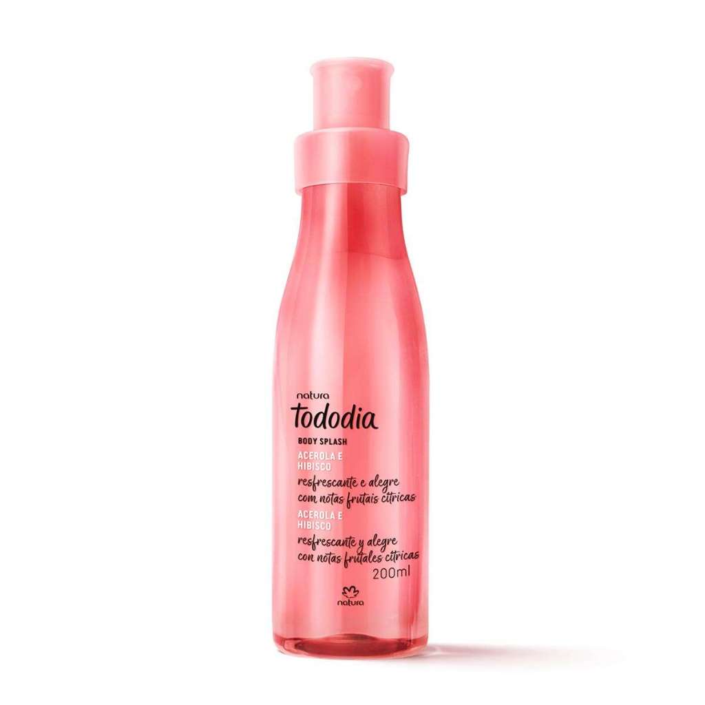 Colônia Body Splash Tododia Acerola e Hibisco 200ml Natura