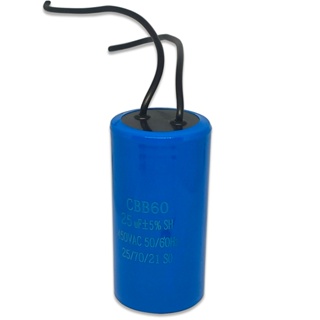 Capacitor De Partida 25uF 450VAC para Máquinas Costura Industrial em Oferta na Shopee