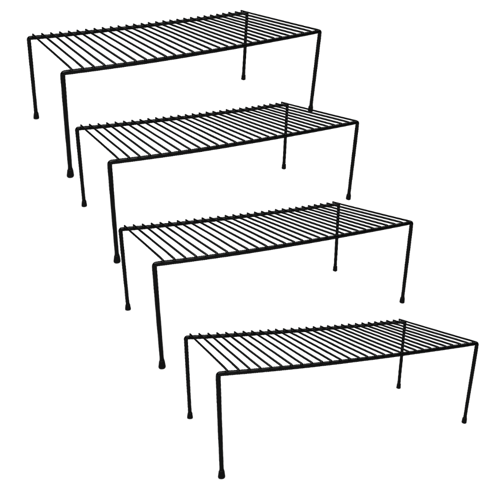 Kit 1/2/3/4 Organizador De Armário Cozinha Rack Prateleira Suspensa Suporte Armário Multiuso Mor em Oferta na Shopee