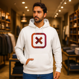 Moletom Masculino Canguru Moletom Masculino Blusa de Frio Masculina com Capuz e Bolso
