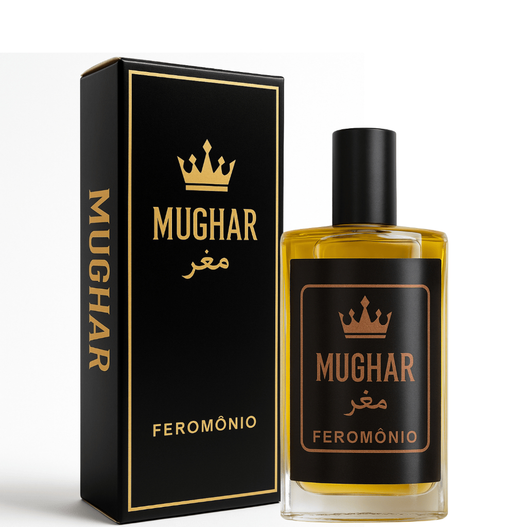 Perfume com Feromônio Ativo Mughar Árabe Afrodisíaco Atração Masculino