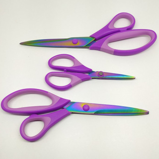 Kit Tesouras Titânio p/Artesanato - 3 Peças em Oferta na Shopee