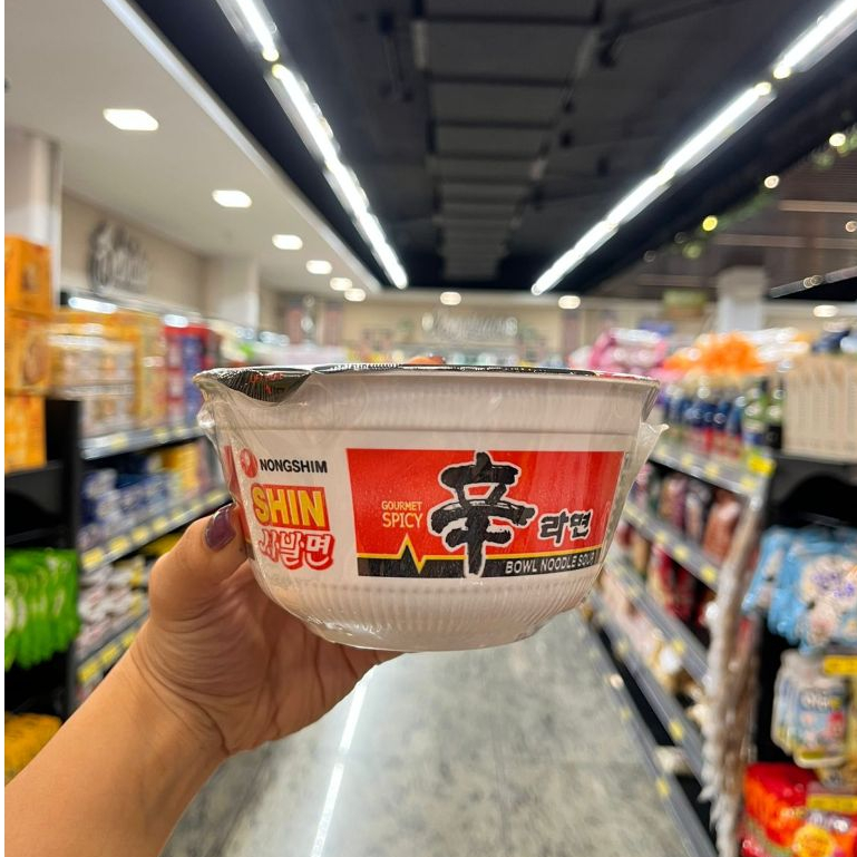 Macarrão Instantâneo Coreano Shin 86g - Tigela