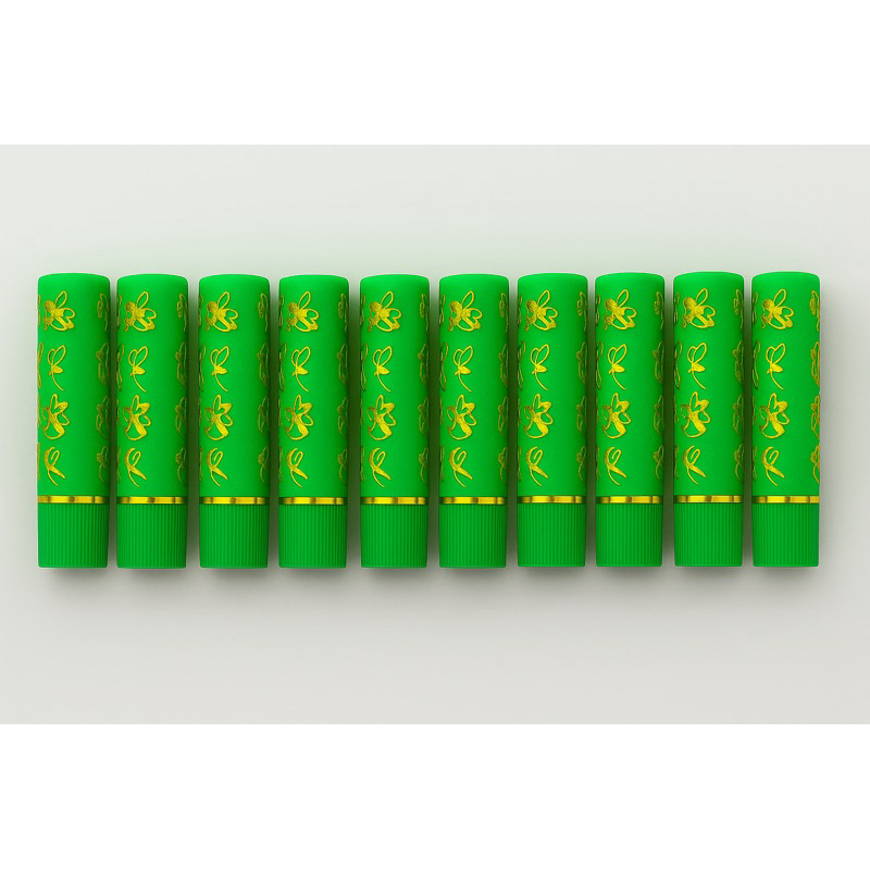 Kit 10 Batom Mágico 24H (verde)— Muda de Cor com pH, Longa Duração, Hidratação, Cores Surpresa✨