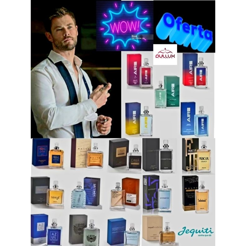LANÇAMENTO JEQUITI 2025 ! Miniaturas ! Aire Azure  INTENSE  Masculino -25 ml  JEQUITI