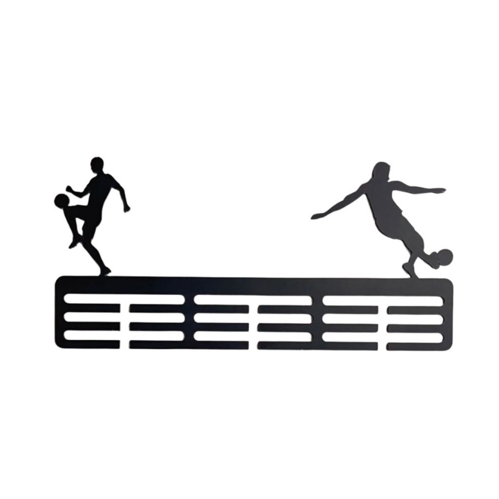 Porta Medalhas Esporte MDF 3mm Parede Vazado Corrida Futebol Suporte Treino Conquistas Atleta