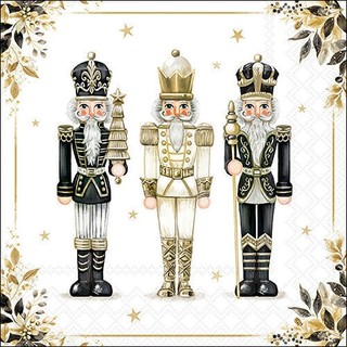 Guardanapo de NATAL para Decoupage COD130 – KIT COM 2 UNIDADES IGUAIS - Guardanapo para Artesanato em geral - Soldadinho