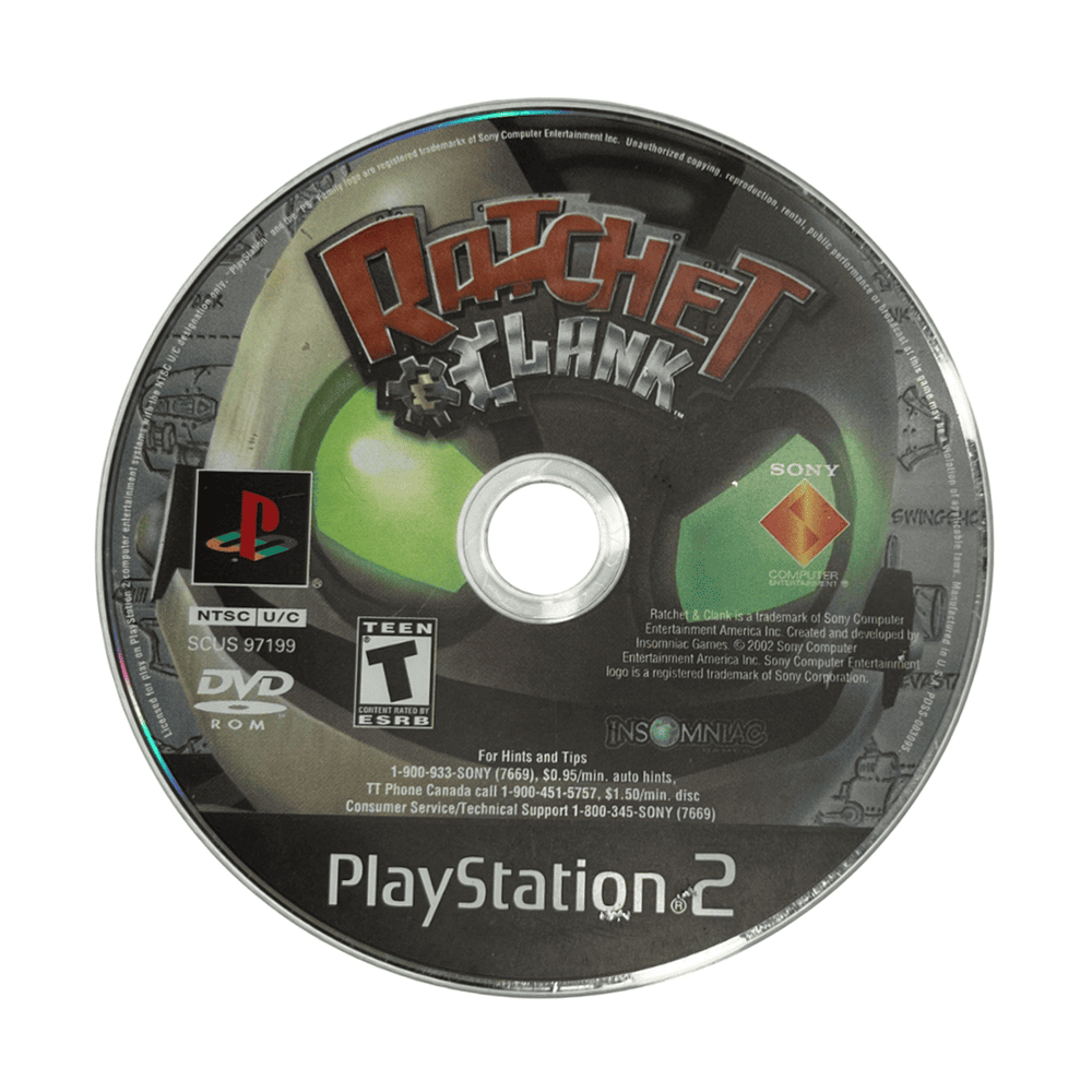 Ratchet e Clank (Somente Disco) - para PS2 (Seminovo)