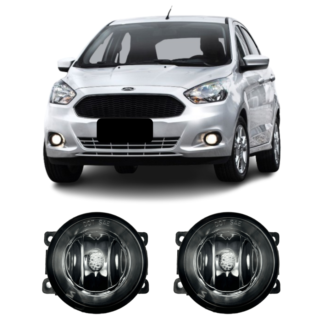 Farol De Milha Neblina Ford Ka 2013 2014 2015 2016 2017 2018 2019 em Oferta na Shopee