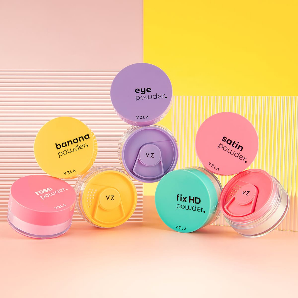 Pó Solto Fixador Fix Hd Powder Translúcido Vegano Original Vizzela em Oferta na Shopee