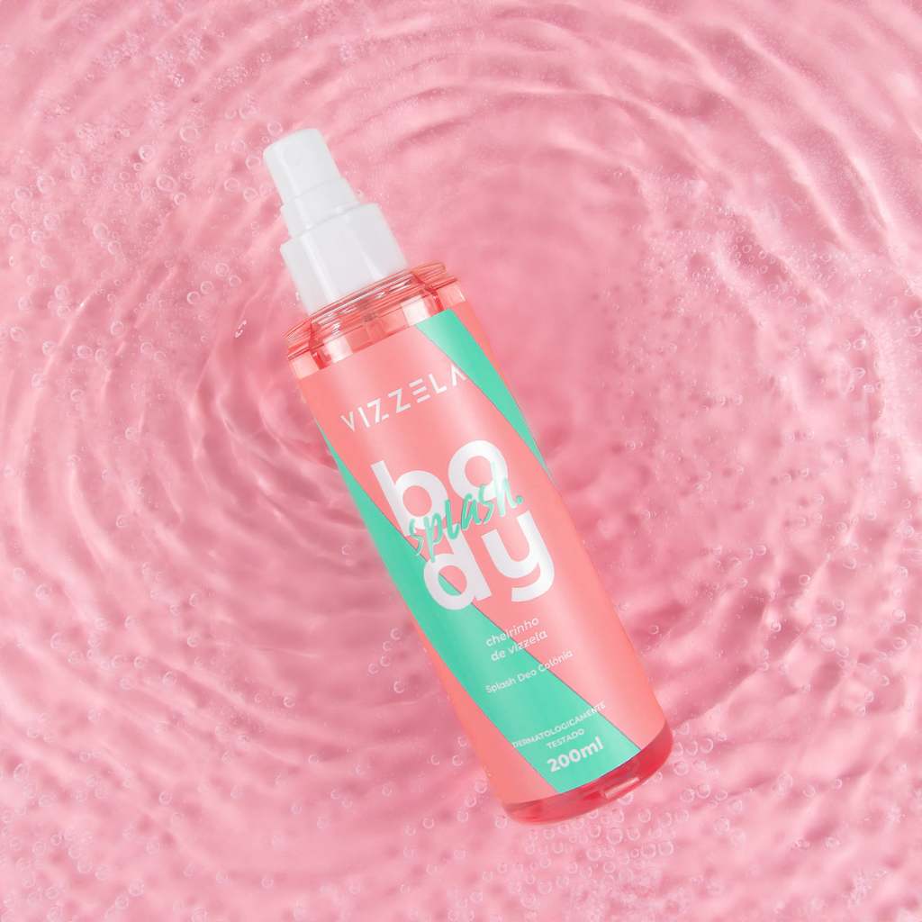 Imagem Body Splash Deo Colônia Cheirinho De Vizzela Uso Diário Vegano Original