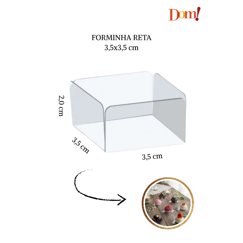 1.000 Forminhas 4 Pétalas e Reta em Acetato / Caixetas / Pelotine - Vários Tamanhos em Oferta na Shopee