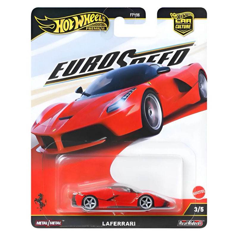 Hot Wheels Premium Euro Speed 2025 - La Ferrari