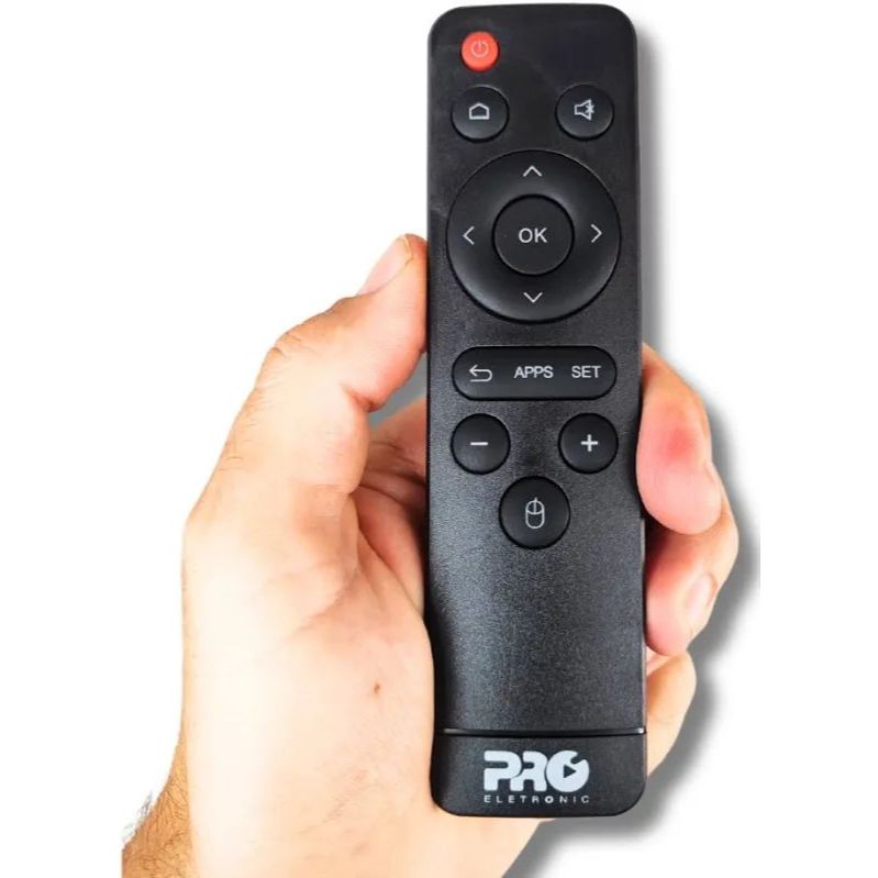 CONTROLE REMOTO ORIGINAL PARA SMARTBOX PROELETRONIC PROSB-3000/16GB em Oferta na Shopee