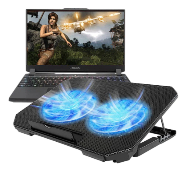 Base Refrigerada Notebook Ultra Ventilação Silenciosa LED