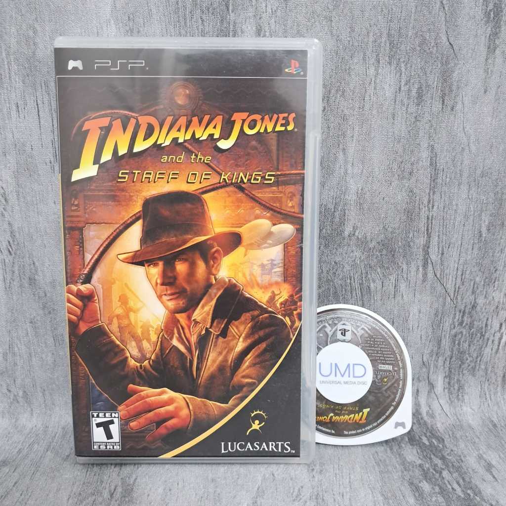 Jogo PSP Indiana Jones And The Staff of Kings