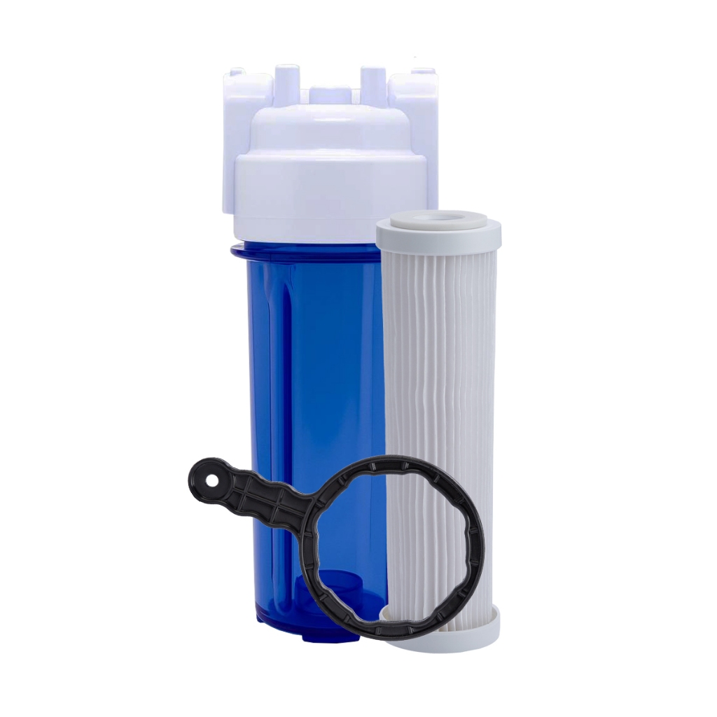 Filtro para Caixa Dágua + Refil Plissado Lavável com Chave em Oferta na Shopee