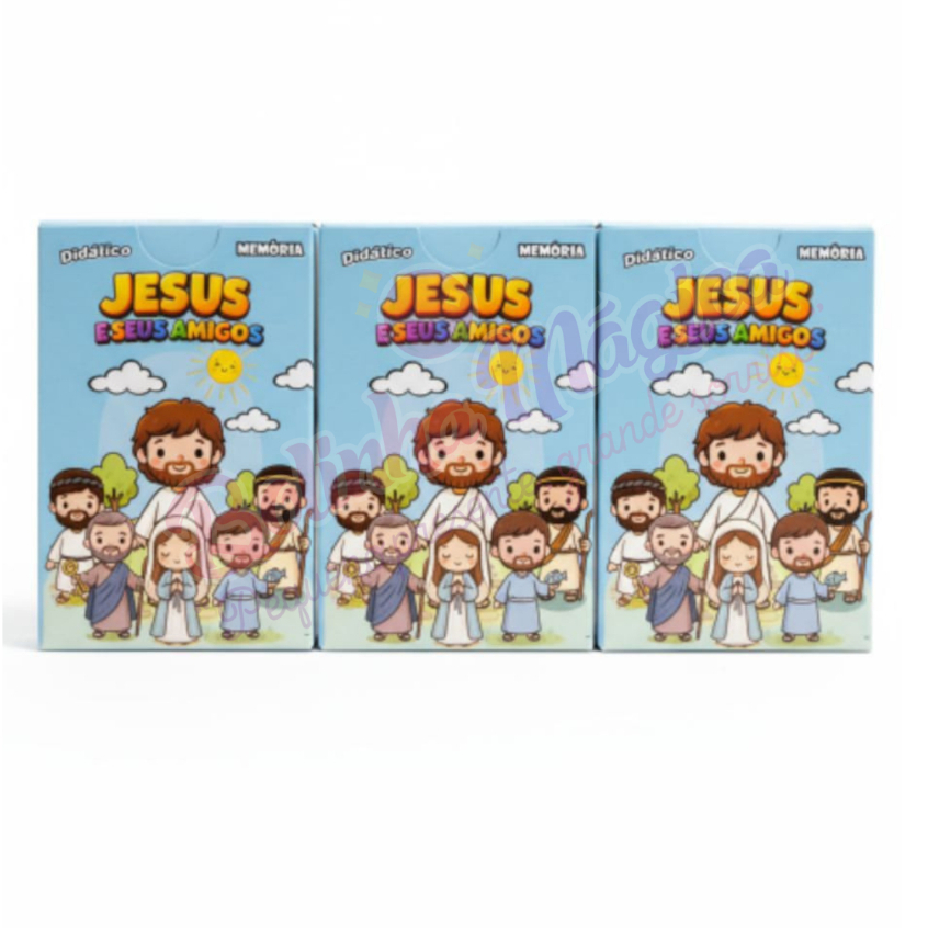 Kit 15 Jogos da Memória Jesus e Seus Amigos Apóstolos Discípulos Biblico Lembrancinha Festa Crianças em Oferta na Shopee