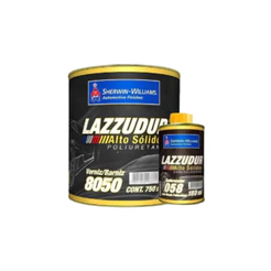 Kit 9 Verniz Automotivo Pu 8050 Altos Sólidos - 900ml Sherwin Williams