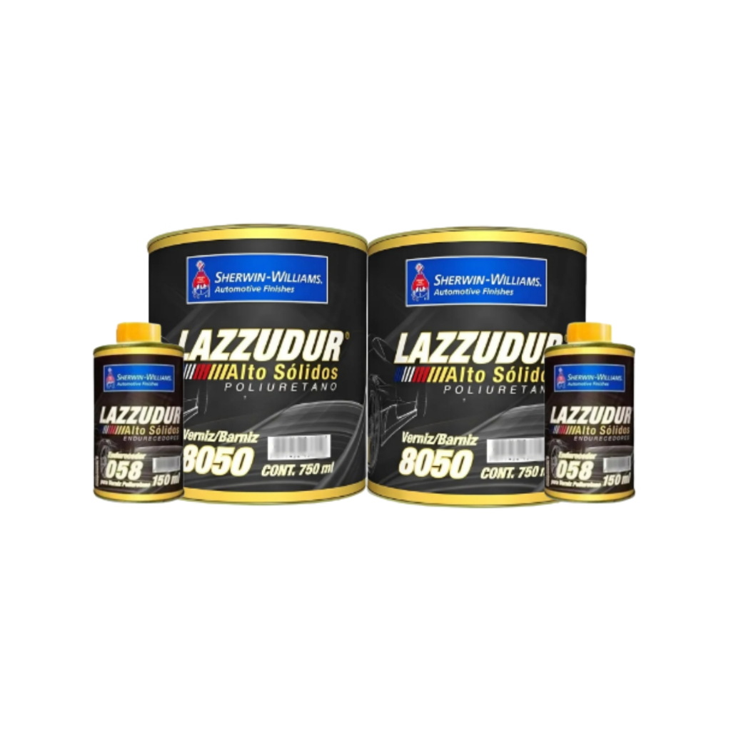Verniz Automotivo Pu 8050 Alto Solidos 900ml Kit 2 em Oferta na Shopee