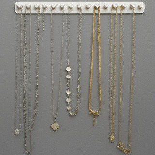 Organizador de Joias para Pendurar Coração de Parede Expositor Anéis Suporte para Colares e Pulseira em Oferta na Shopee