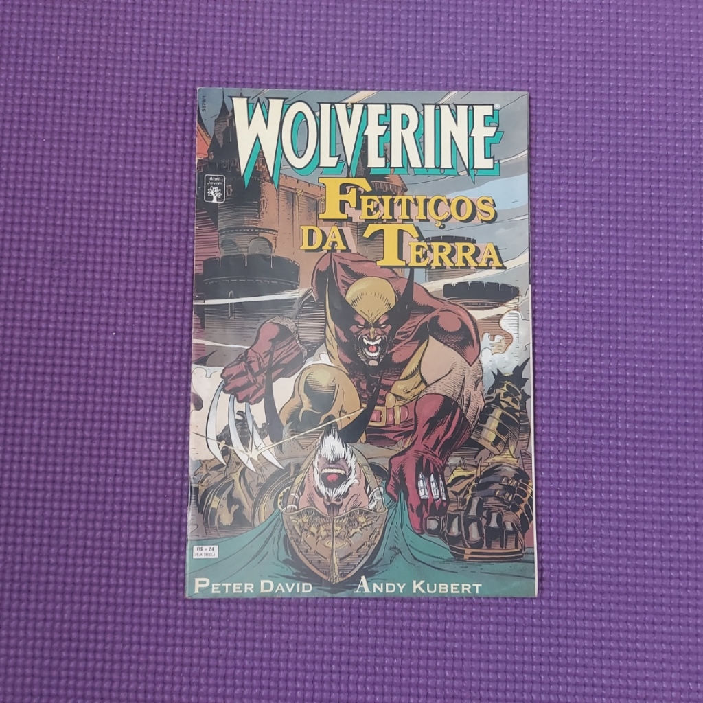 WOLVERINE FEITIÇOS DA TERRA VOLUME ÚNICO HQ PT BR ABRIL