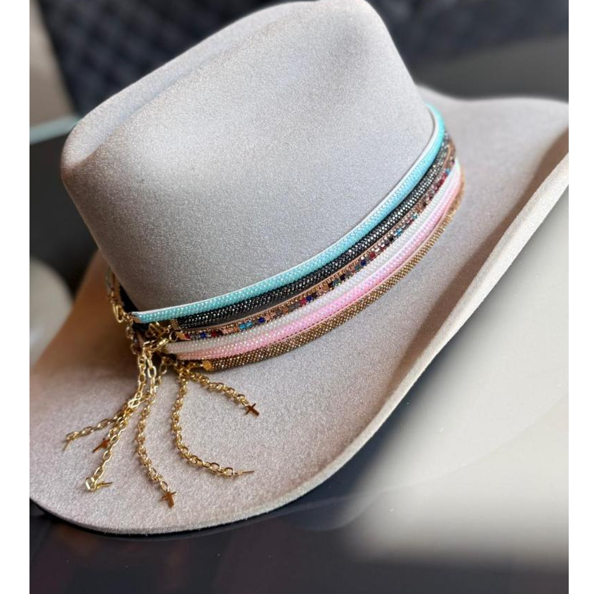 Bandinha Chapéu Strass - Comprar com Melhor Preço em Bonés, Chapéus e Toucas