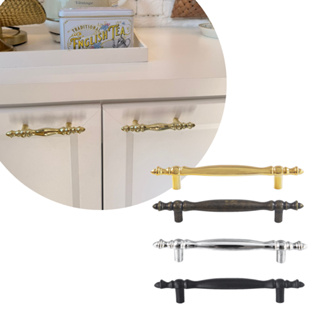 Kit 2 Puxadores De Metal Zamac Alça Para Móveis Modernos Vintage Gavetas Cômodas Armários em Oferta na Shopee