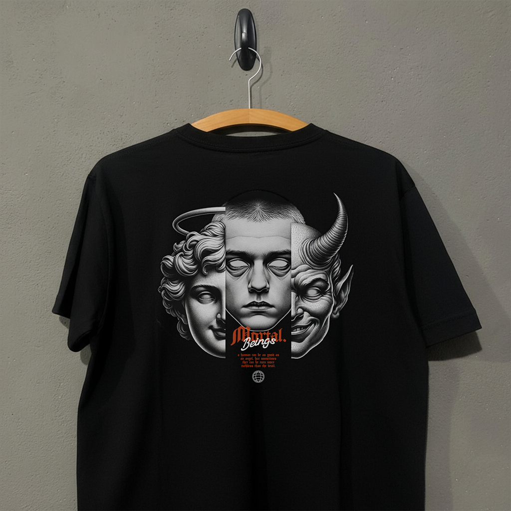 Camiseta Oversized Assalt Streetwear Estampada Moda Urbana Estilo Rua Camisa Larga Manga Curta Jovem