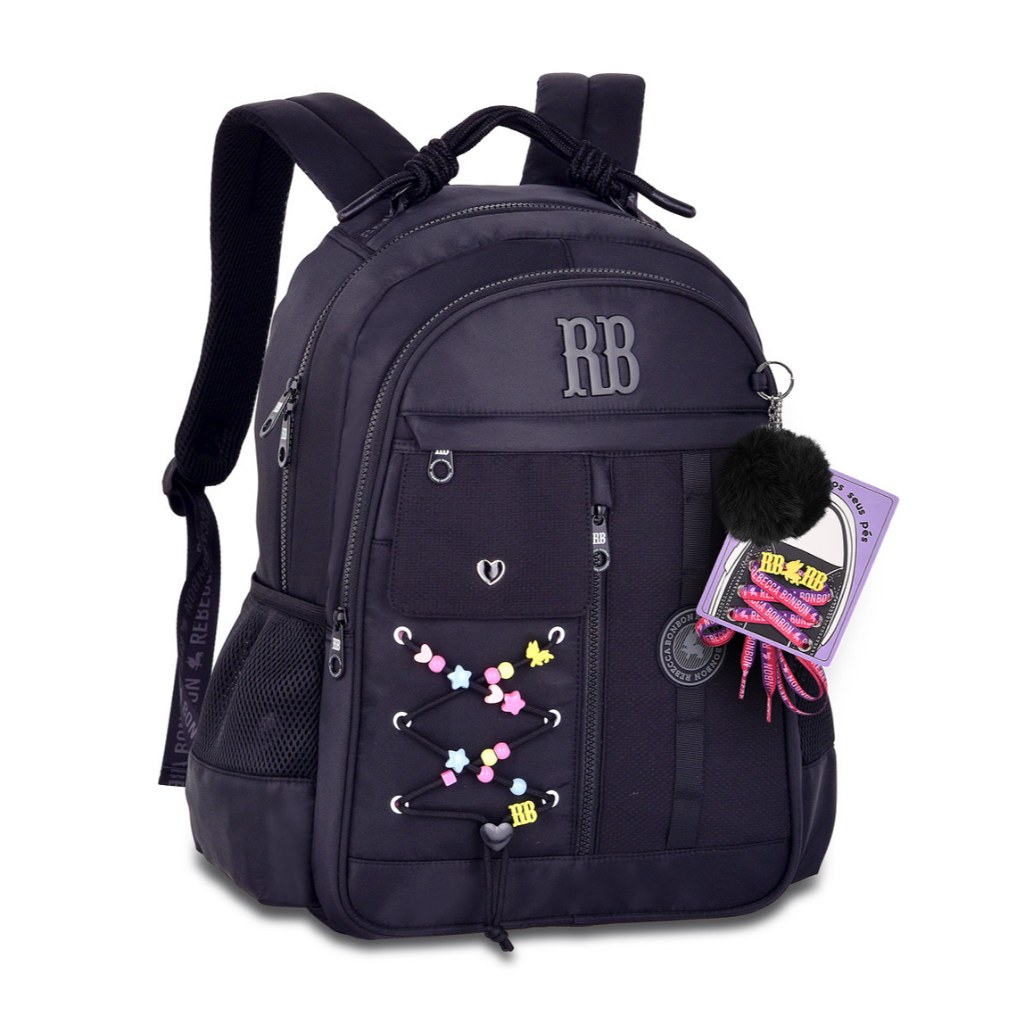 Mochila Juvenil Rebecca Bonbon RB Clio Style Cores Sortidas - Modernidade e Estilo