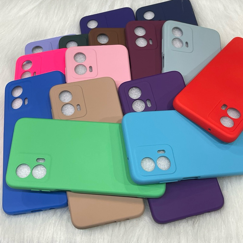 Capinha Capa Motorola G53 silicone case Aveludada em Oferta na Shopee