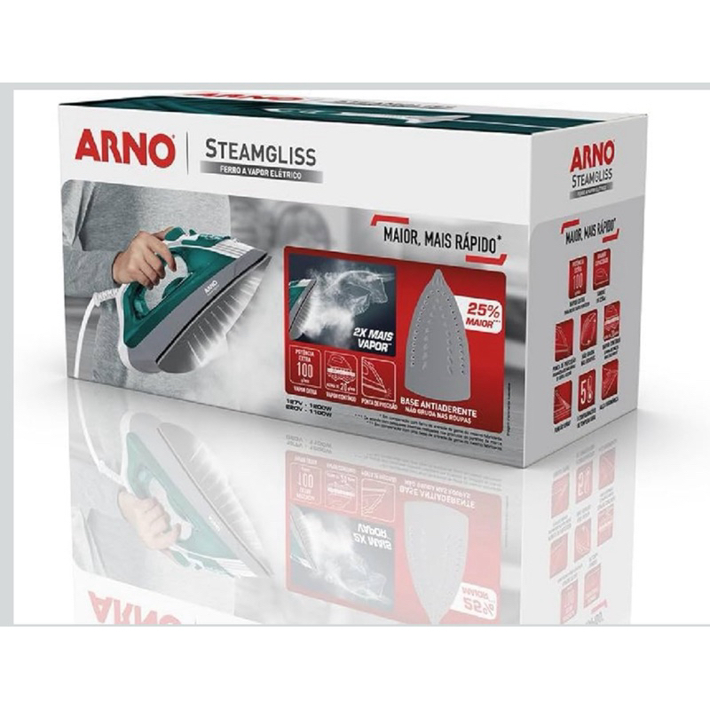 Ferro a Vapor Antiaderente Arno: Onde Comprar | BuscaProdutos