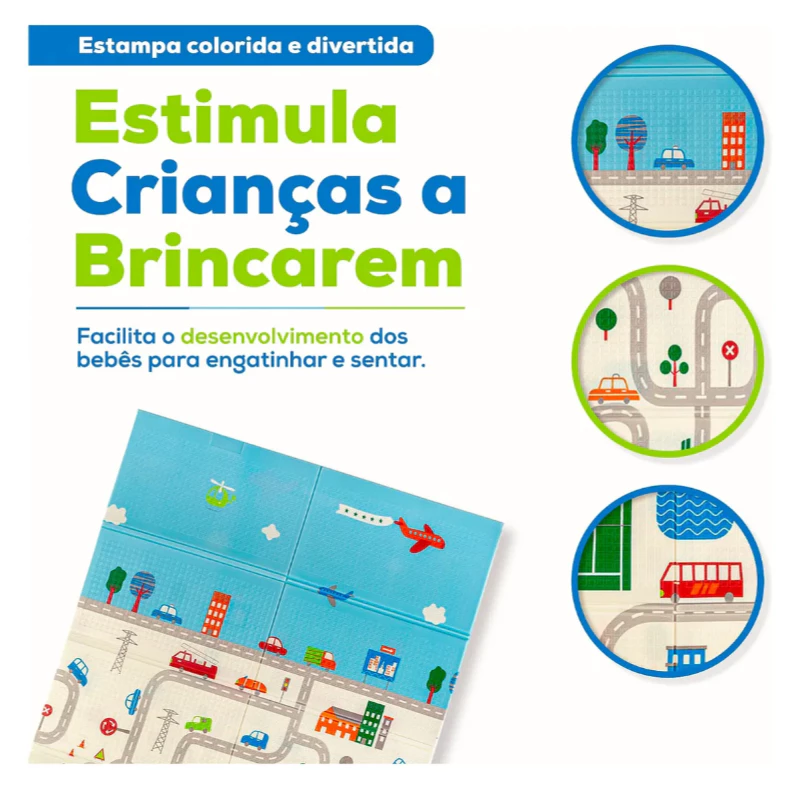 Tapete de Atividades Térmico Emborrachado para Bebê — foto 6