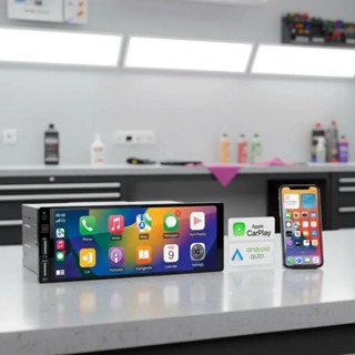 Mp5 Com 10 funções 1Din 6.86 Polegadas Carplay Android Auto Sem Fio em Oferta na Shopee