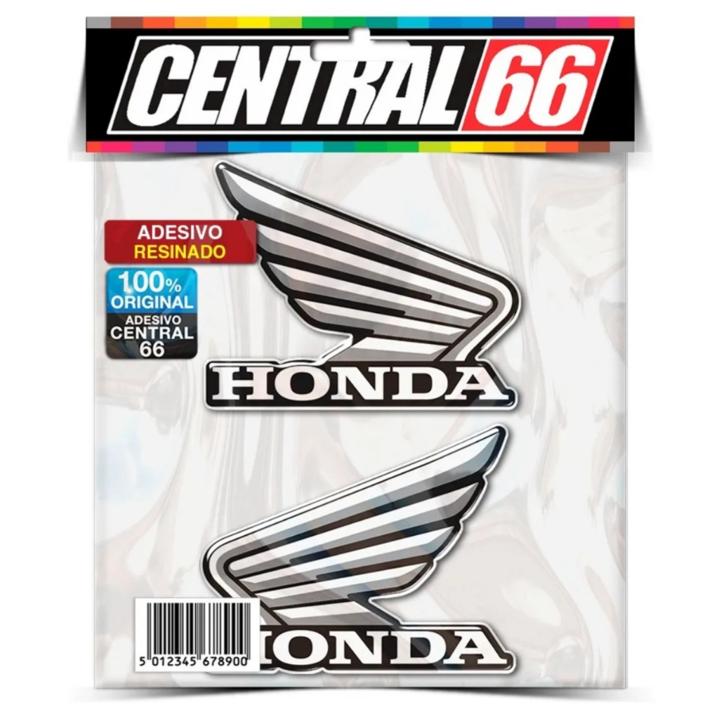 Kit Adesivos Asa Honda 14cm Resinado Alto Relevo em Oferta na Shopee