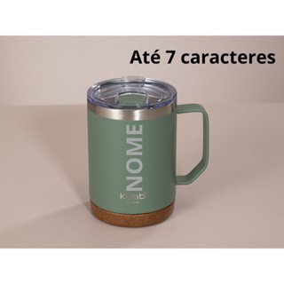 Caneca Térmica Inox 400ml ou 530ml | Isolamento a Vácuo | Bebidas Frias 06h e Quentes 03h em Oferta na Shopee