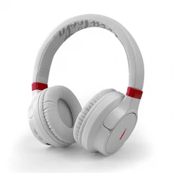 Fone de Ouvido Headphone Bluetooth 5.3 Sem Fio 40h de Bateria com Microfone Branco Elite Bass Coca-Cola