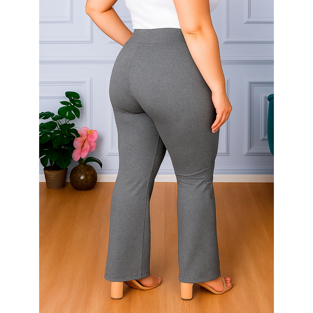 Calça Legging Leg Bailarina Suplex Plus Size G1 G2 G3 G4 em Oferta na Shopee