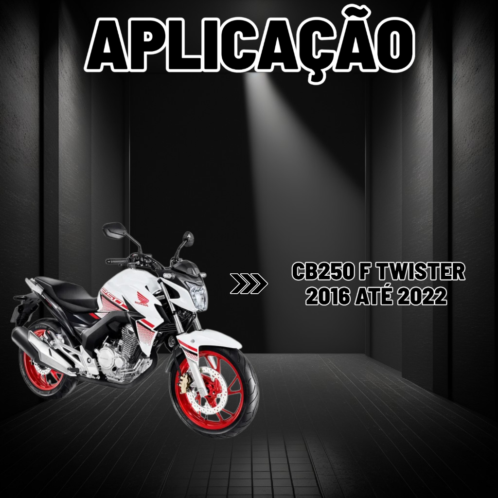 Buzina Honda Cb250 F Cb250f Twister 2016 Até 2022 — imagem 2 de 2