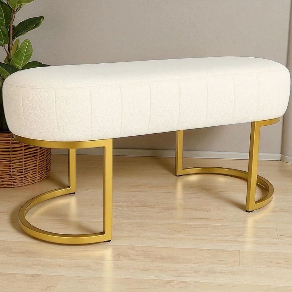 Puff Boucle Branco: Guia e Onde Comprar | BuscaProdutos