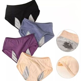 Kit 3 Calcinhas Período Menstrual Ou Incontinência Urinaria em Oferta na Shopee