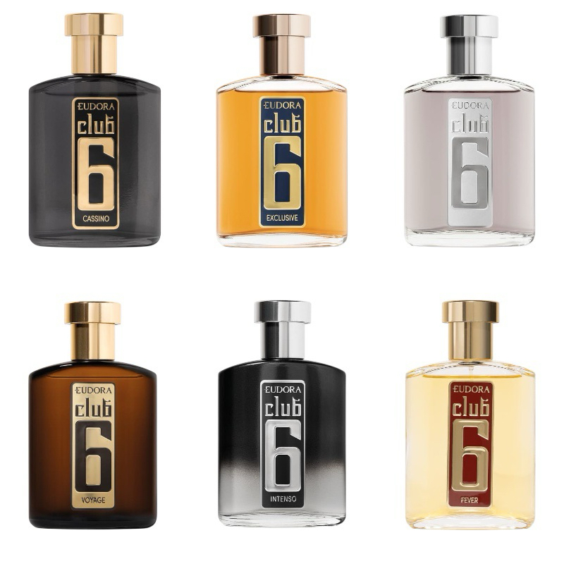 Club 6 voyage 95ml, Club 6 fever 95ml, Club 6 tradicional 95ml, Club 6 cassino 95ml